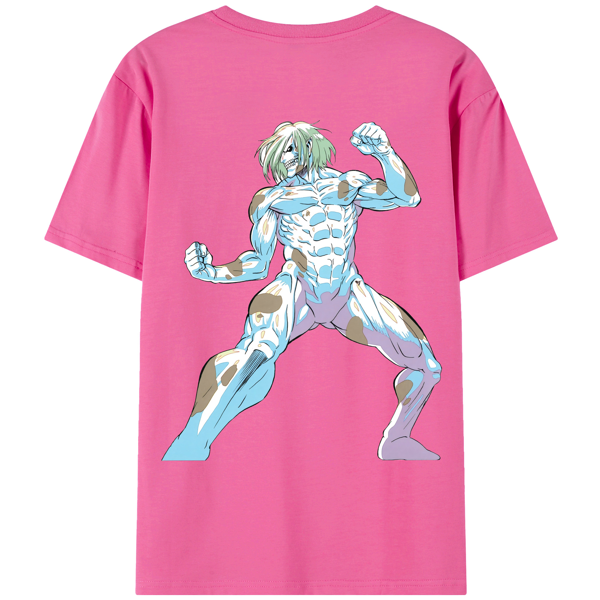 （画像用） 進撃の巨人 Attack on Titan レディース半袖Tシャツ(バックプリント)